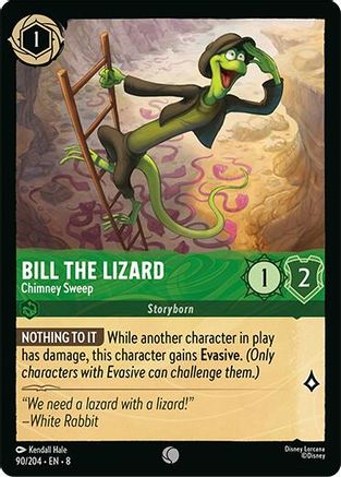 Bill the Lizard - Chimney Sweep (90/204) - Common - Cold Foil