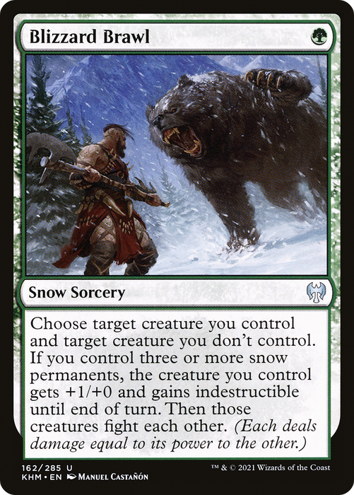 Blizzard Brawl (KHM-162) - uncommon: (snow) - Foil