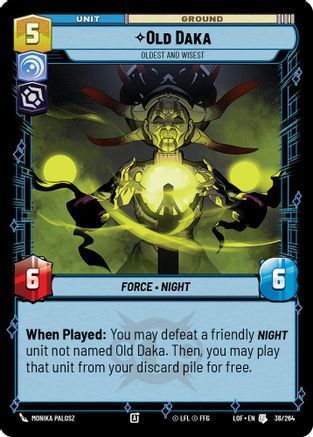 Old Daka - Oldest and Wisest (036/264) - LOTF - Uncommon