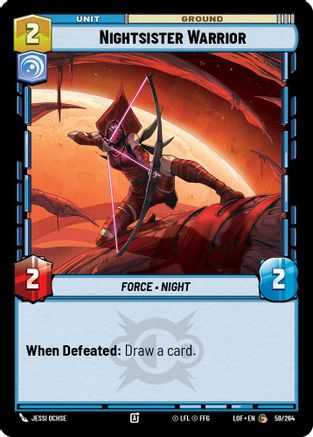 Nightsister Warrior (059/264) - LOTF - Common