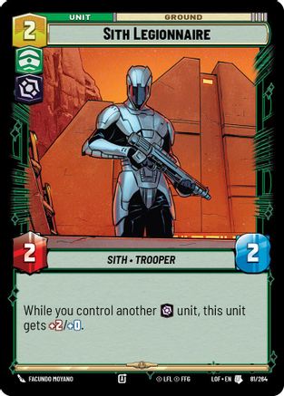 Sith Legionnaire (081/264) - LOTF - Uncommon