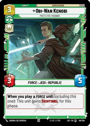 Obi-Wan Kenobi - Protective Padawan (096/264) - LOTF - Special