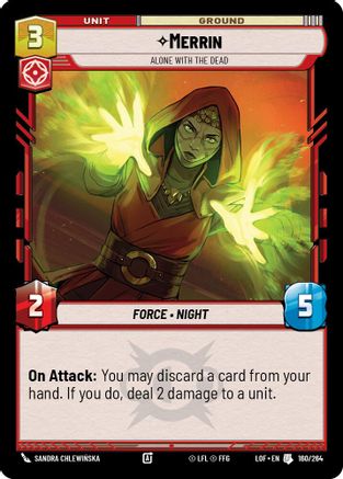 Merrin - Alone with the Dead (160/264) - LOTF - Uncommon