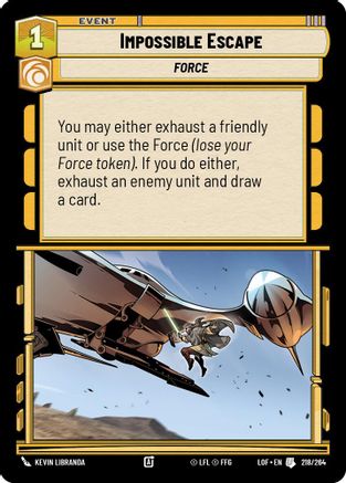 Impossible Escape (218/264) - LOTF - Uncommon