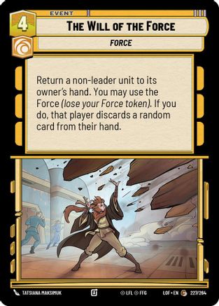 The Will of the Force (227/264) - LOTF - Common