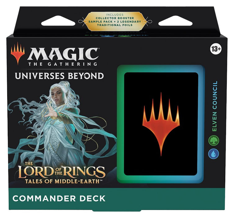 The Lord of the Rings: Tales of Middle-earth - Commander Deck (Elven Council) (English)