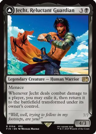 Jecht, Reluctant Guardian (FIN-104) - rare
