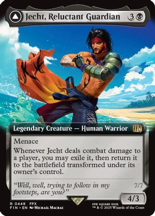 Jecht, Reluctant Guardian (Extended Art) (FIN-448) - rare