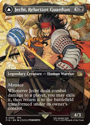Jecht, Reluctant Guardian (Borderless) (FIN-363) - rare - Foil