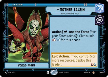 Mother Talzin - Power Through Magick (002/264) - LOTF - Common