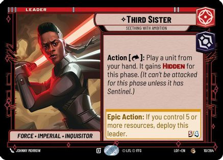 Third Sister - Seething With Ambition (010/264) - LOTF - Common