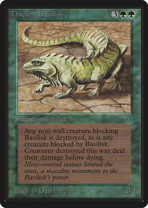 Thicket Basilisk (LEB-219) - uncommon