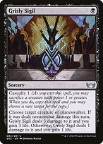 Grisly Sigil (SNC-082) - uncommon - Foil