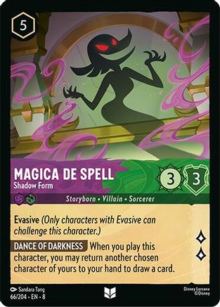 Magica De Spell - Shadow Form (66/204) - Uncommon