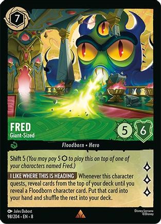 Fred - Giant-Sized (98/204) - Rare - Cold Foil