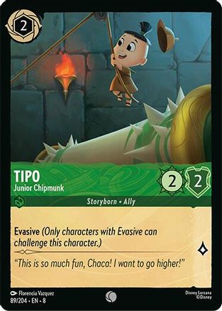Tipo - Junior Chipmunk (89/204) - Common