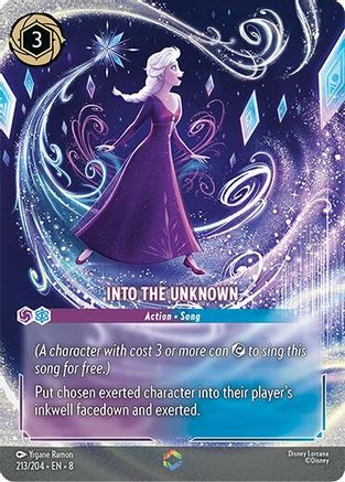 Into the Unknown - Enchanted (213/204) - Enchanted - Holofoil