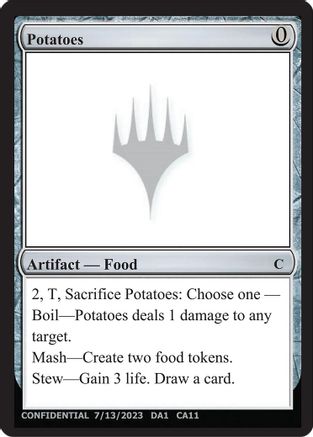 Potatoes (-) - common