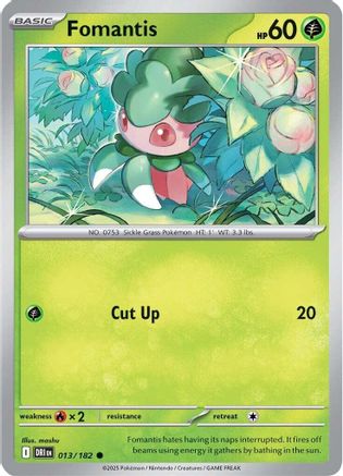 Fomantis (013) - SDR  - Common - Reverse Holofoil