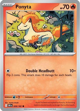 Ponyta (029) - SDR  - Common