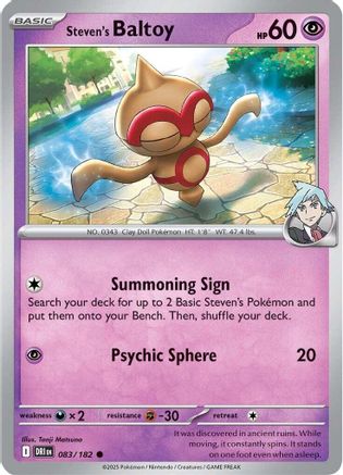 Steven's Baltoy (083) - SDR  - Common