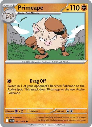 Primeape (091) - SDR  - Common