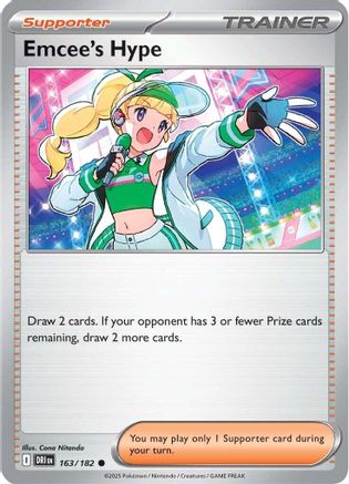 Emcee's Hype (163/182) - SDR  - Common - Reverse Holofoil