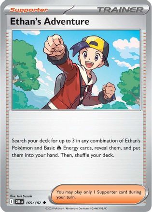 Ethan's Adventure (165/182) - SDR  - Uncommon - Reverse Holofoil