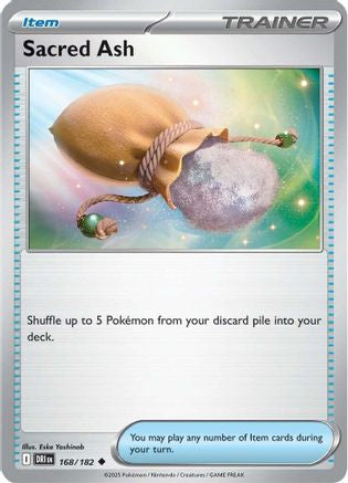 Sacred Ash (168) - SDR  - Uncommon - Reverse Holofoil