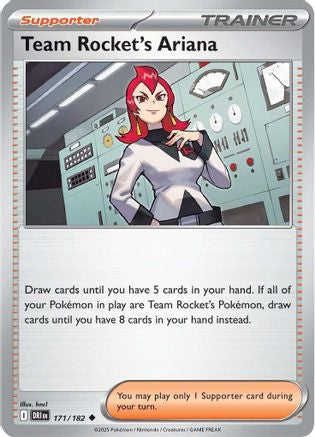 Team Rocket's Ariana (171/182) - SDR  - Uncommon