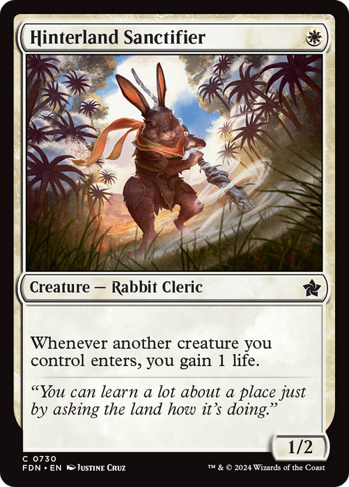 Hinterland Sanctifier (FDN-730) - common - Foil