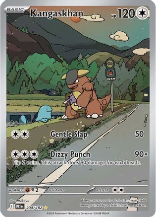 Kangaskhan (204/182) - SDR  - Illustration Rare - Holofoil