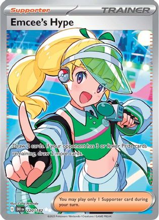 Emcee's Hype (220/182) - SDR  - Ultra Rare - Holofoil