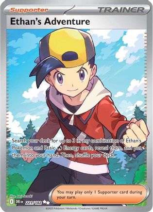 Ethan's Adventure (221/182) - SDR  - Ultra Rare - Holofoil