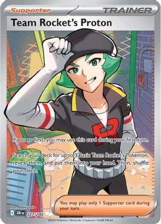 Team Rocket's Proton (227/182) - SDR  - Ultra Rare - Holofoil