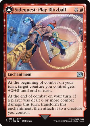 Sidequest: Play Blitzball (FIN-158) - uncommon