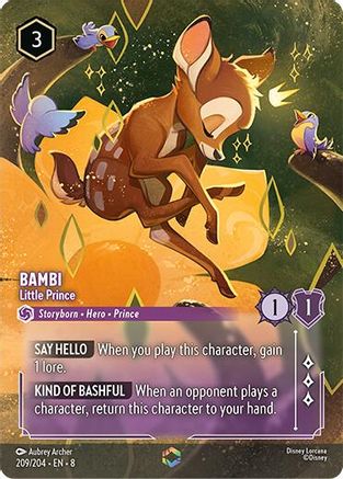 Bambi - Little Prince (Enchanted) (209/204) - Enchanted - Holofoil