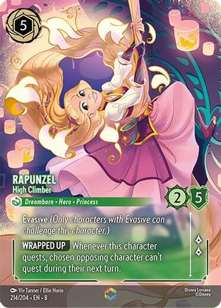 Rapunzel - High Climber (Enchanted) (214/204) - Enchanted - Holofoil