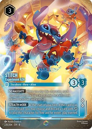 Stitch - Experiment 626 (Enchanted) (220/204) - Enchanted - Holofoil