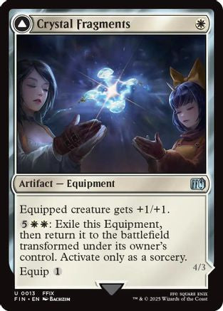 Crystal Fragments (FIN-013) - uncommon - Foil