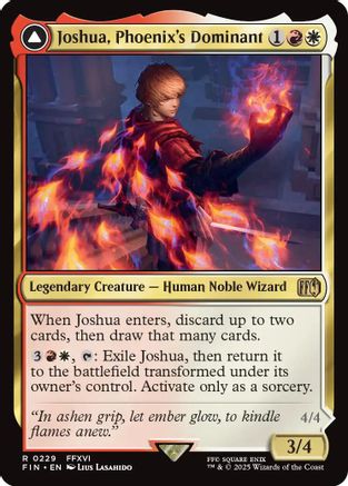 Joshua, Phoenix's Dominant (FCA-229) - rare - Foil