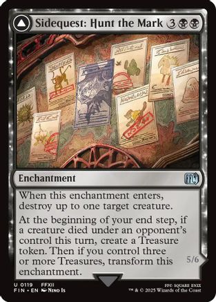 Sidequest: Hunt the Mark (FIN-119) - uncommon - Foil