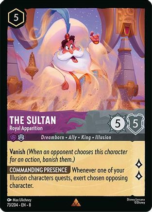The Sultan - Royal Apparition (73/204) - Rare - Cold Foil