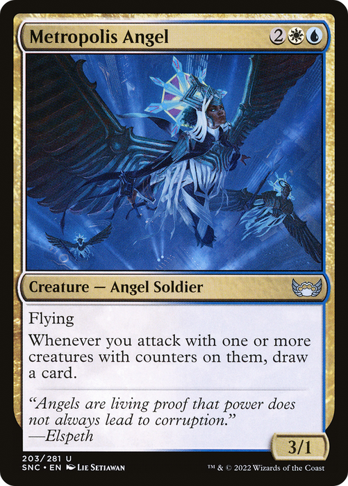 Metropolis Angel (SNC-203) - uncommon - Foil