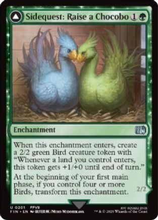 Sidequest: Raise a Chocobo (FIN-201) - uncommon