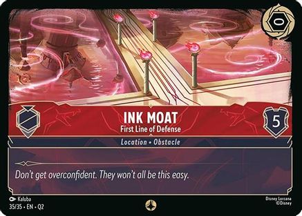Ink Moat - First Line of Defense (35/35) - IQPH - None