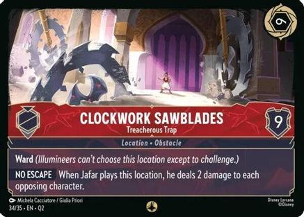 Clockwork Sawblades - Treacherous Trap (34/35) - IQPH - None