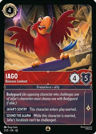 Iago - Raucous Lookout (3/35) - IQPH - None