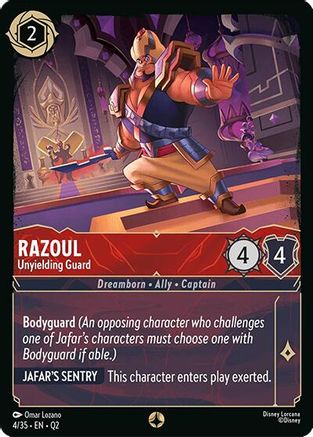 Razoul - Unyielding Guard (4/35) - IQPH - None