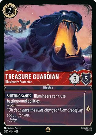 Treasure Guardian - Illusionary Protector (5/35) - IQPH - None